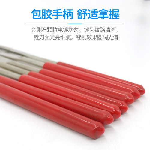 3*140 flat/square/triangular/semi-round files, electroplated diamond model small files, flat files, assorted files