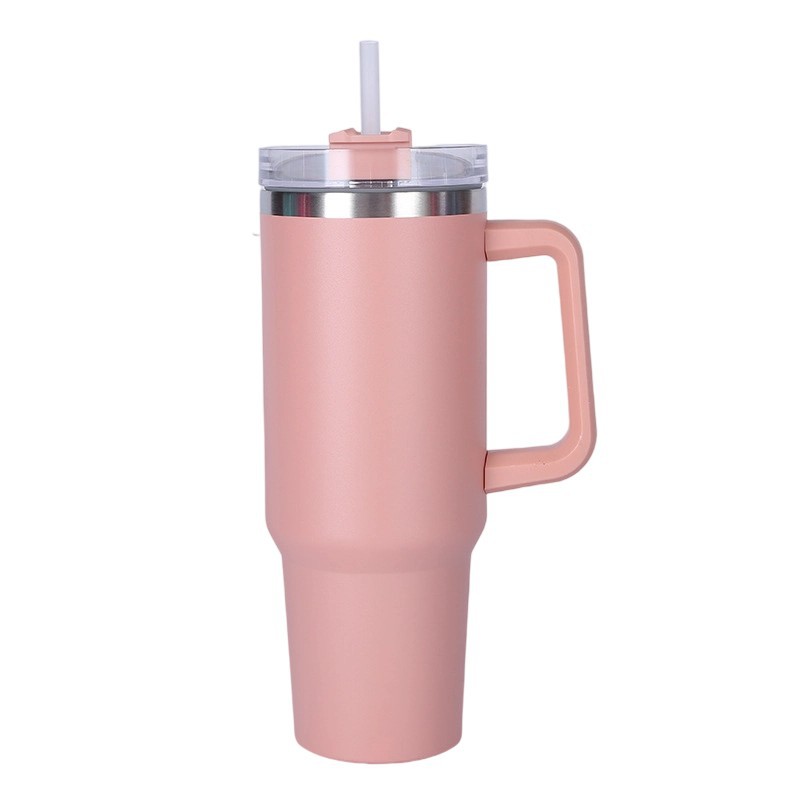 Vaso de Hielo de Alta Gama, Vaso para Auto de 40 oz, Vaso Aislado de Acero Inoxidable 304, Vaso de Agua para Auto de Gran Capacidad, Personalizable