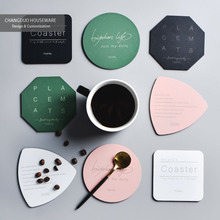 定制可爱杯垫隔热垫不锈钢带吸磁美甲垫练习底座支架网红纪念礼品