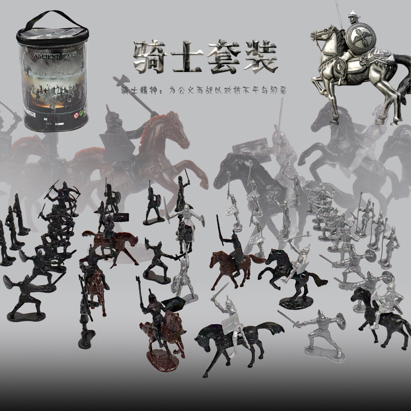 Medieval Soldier Warrior European Knight Model Set Ancient Toys Cavalry Knight War Horse War Ornaments Medieval Soldier Warrior European Knight Model Set Ancient Toys Cavalry Knight War Horse War Ornaments
