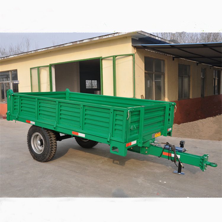 4吨自卸挂车 农用自卸拖车 欧式农用拖车 拖拉机运输挂车 拖斗车