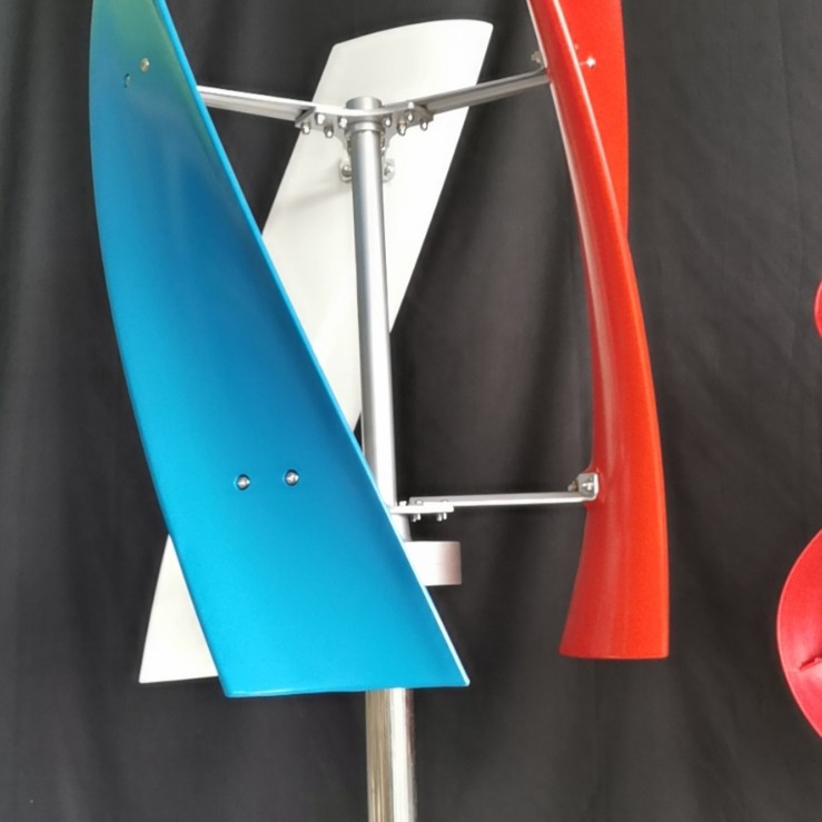 X3风力发电机新款磁悬浮垂直轴风力发电机400W中龙制做厂家销售