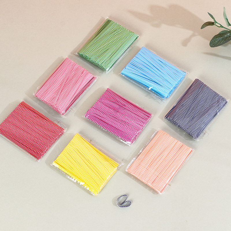 Color Polka Dot tie alambre hornear lazo de sellado 6 regalo de color recubierto de plástico tira de lazo cuerda de lazo de pan 10cm Alambre de hierro