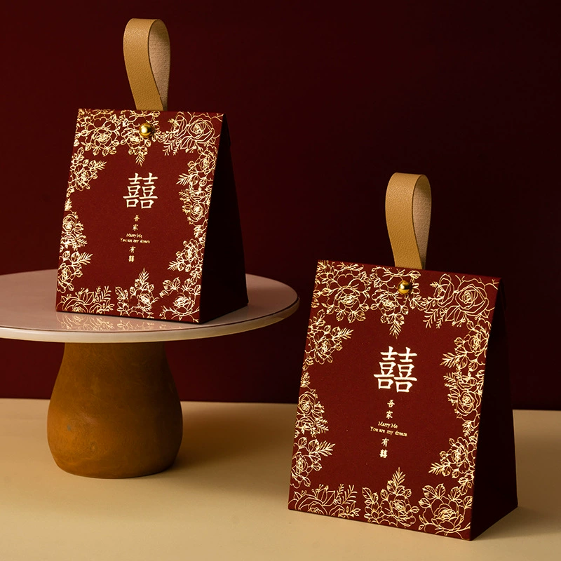 Подарочная коробка Sugar Box Новейшие китайские свадебные советы подарок коробка сахарная коробка атмосфера брак сахар коробка устранение подарков пустая коробка