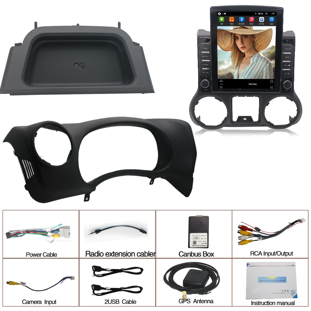Aplicable a Jeep Shepherd 9.7-pulgadas Android coche Bluetooth MP5 jugador coche GPS una navegación