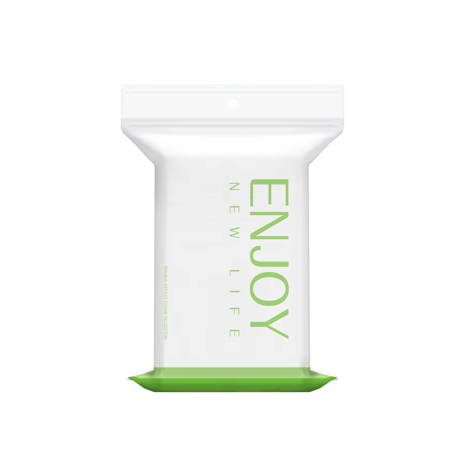 Algodón redondo desechable doble cara engrosamiento facial limpieza redonda desmaquillante hoja de algodón grueso acolchado de tres capas 50 piezas