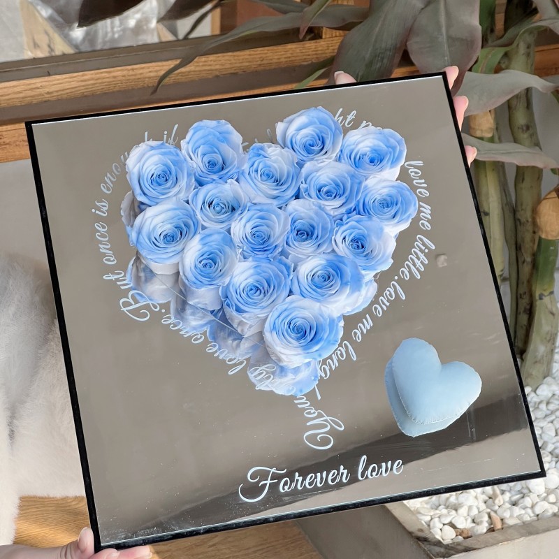 파란색과 흰색 그라디언트