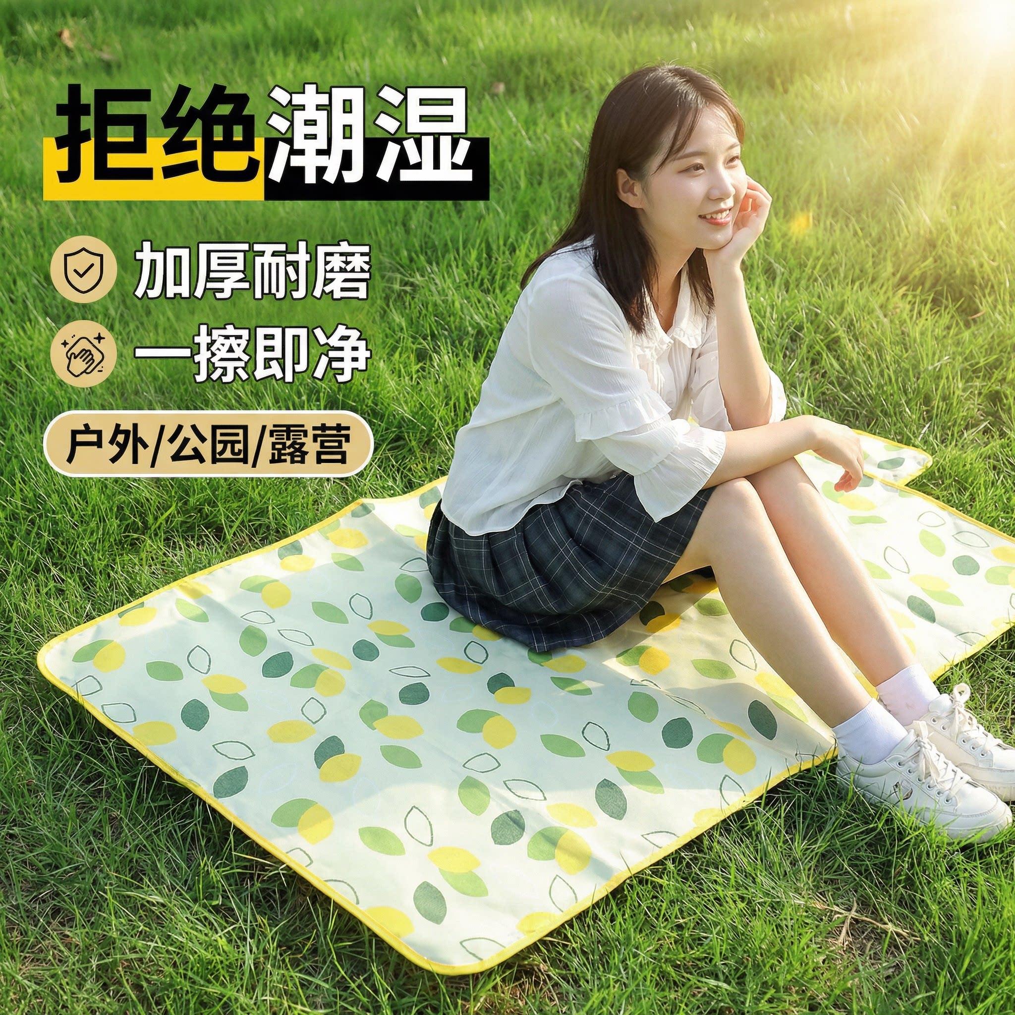 Stackable Waterproof and Moisture-Proof Dirt-Resistant Outdoor Camping Mini Picnic Seat Cushion Portable Music Mat