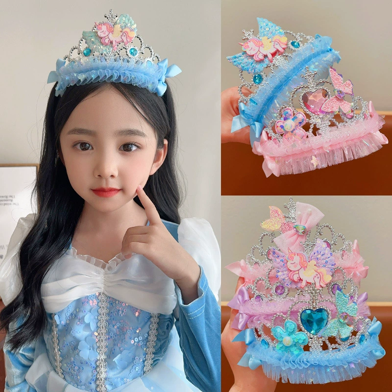 Children's headband, hairpins, hair accessory, crown, Birthday gift