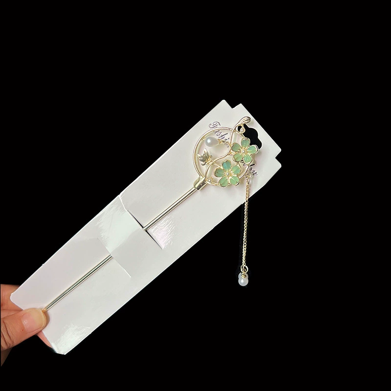 Hairpin Hanfu заколка для волос, орхидея цветочный декоративный аксессуар для волос, простая элегантная китайская стиль