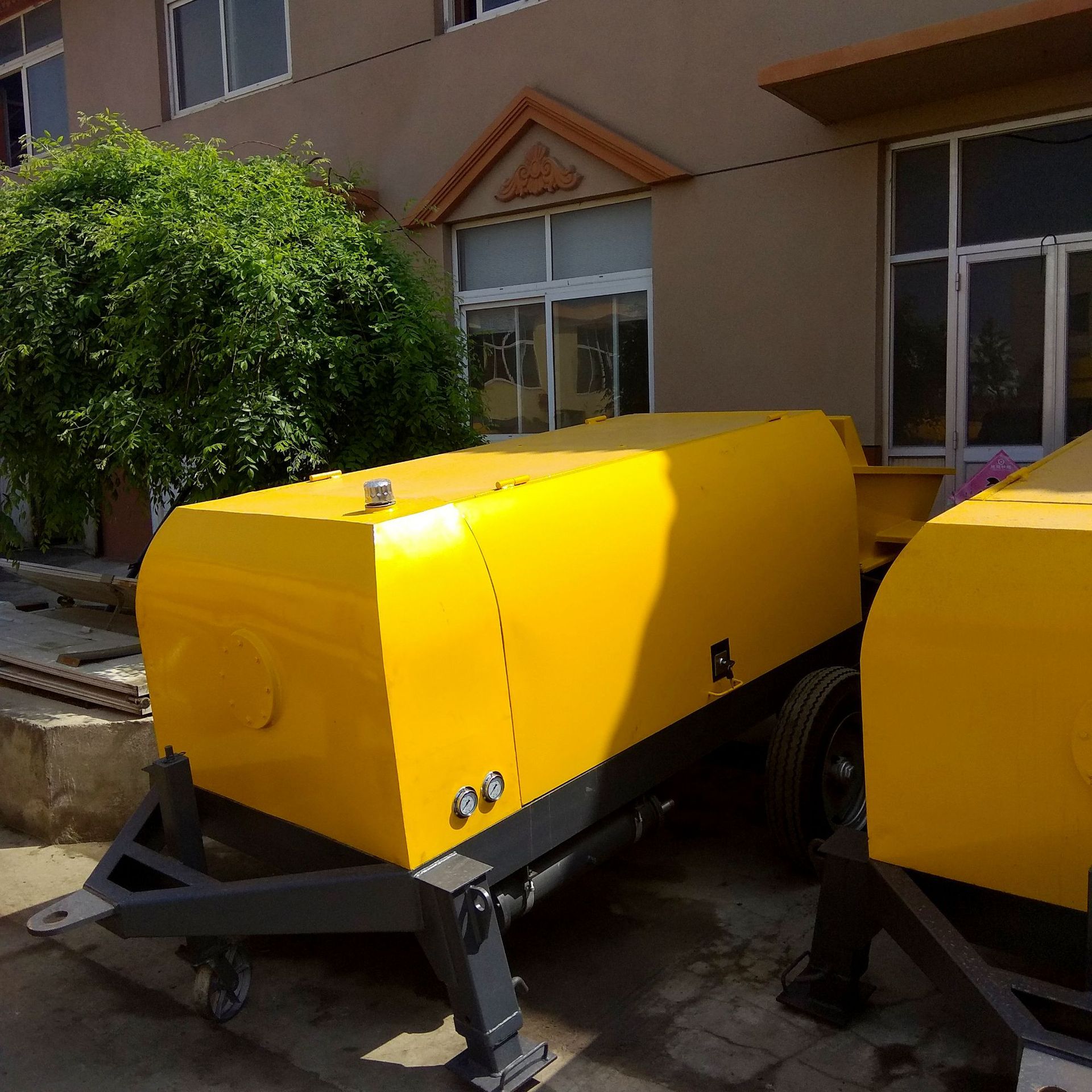 HBT40.9.45 stationary concrete pump 地泵 电动固定地泵 搅拌机