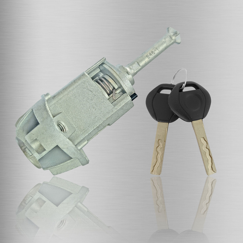 Suitable for BMW BMW E46 left door lock cylinder 2 keys auto parts OE: 51217019975