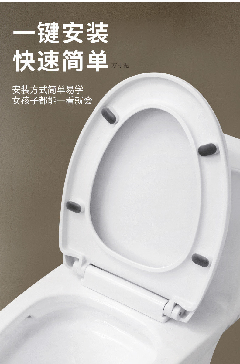 Universal toilet seat cover, thickened toilet seat cover, old-fashioned UV type toilet seat circle, toilet board accessories factory Item Picture