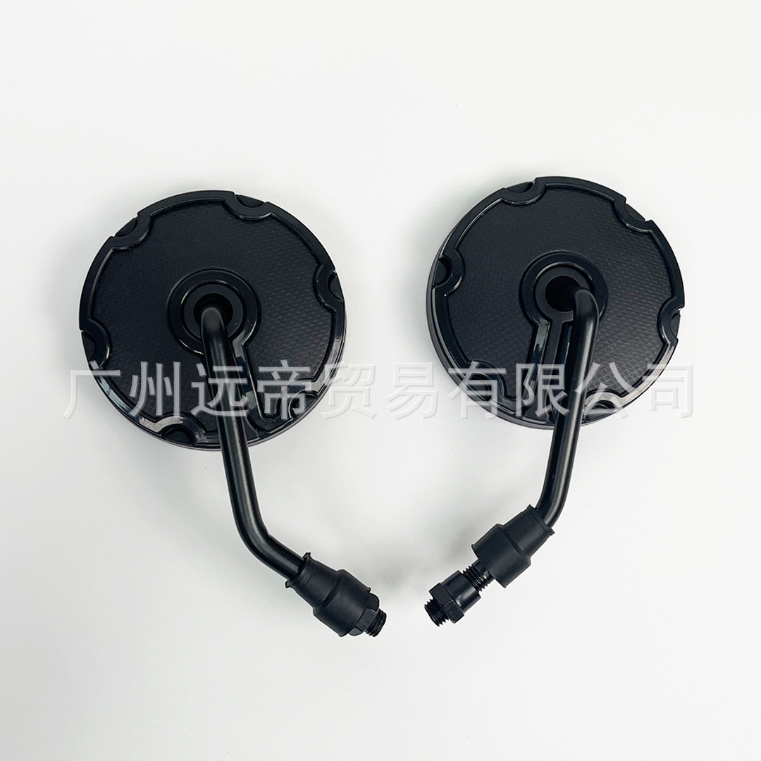Motorcycle rearview mirror modification universal electric car reflector ghost fire flame reversing auxiliary mirror cross-border hot sale