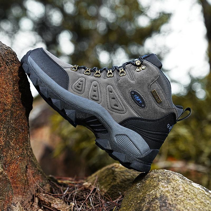 大码跨境高帮防滑登山鞋徒步鞋运动男鞋女鞋徒步户外鞋批发47.48