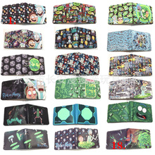 1人气动画腌黄瓜周边钱包 R and M天才疯子科学家短款PU证件皮夹