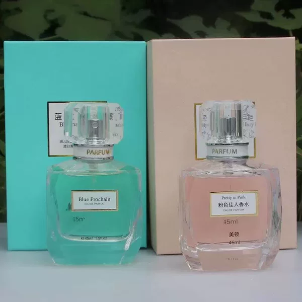 Meidun Women's Perfume Pink Beauty Blue Long-Lasting Fragrance Light Scent Gift Box Hot Item