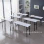 酒店可折叠折叠长方形餐桌