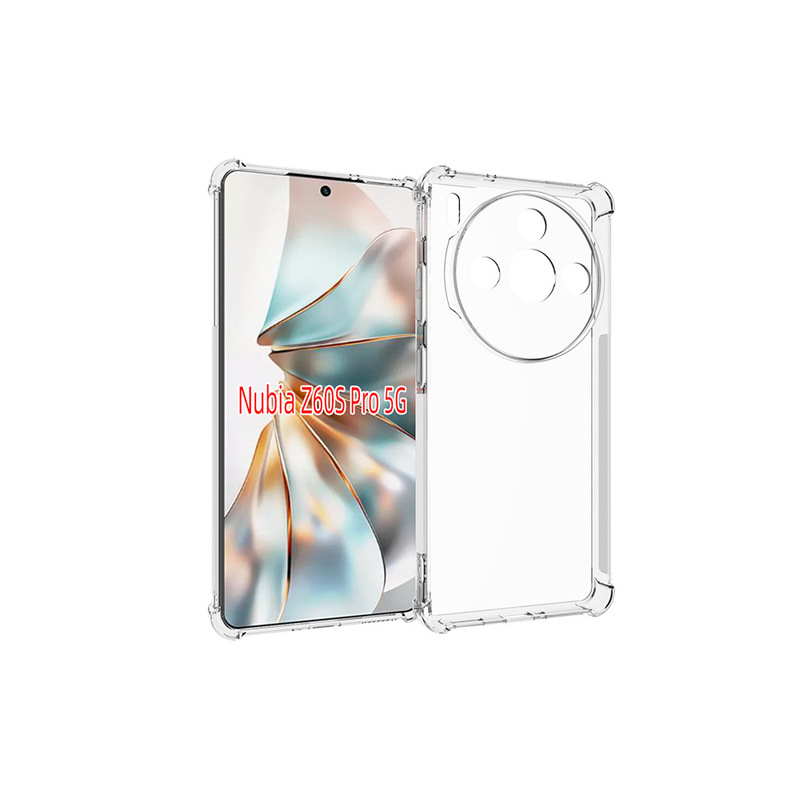 Applicable to ZTE Nubian Z60S Pro 5G Mobile Phone Case Protective Cover Air Compression Airbag Alpha Air Compression tpu Applicable to ZTE Nubian Z60S Pro 5G Mobile Phone Case Protective Cover Air Compression Airbag Alpha Air Compression tpu