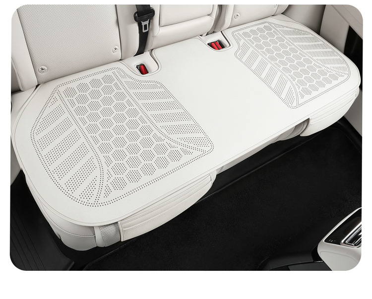 2025 New Purple Wind Chime Suede Car Seat Cushion Four-Season Multi-Piece Set of Three Small Pieces