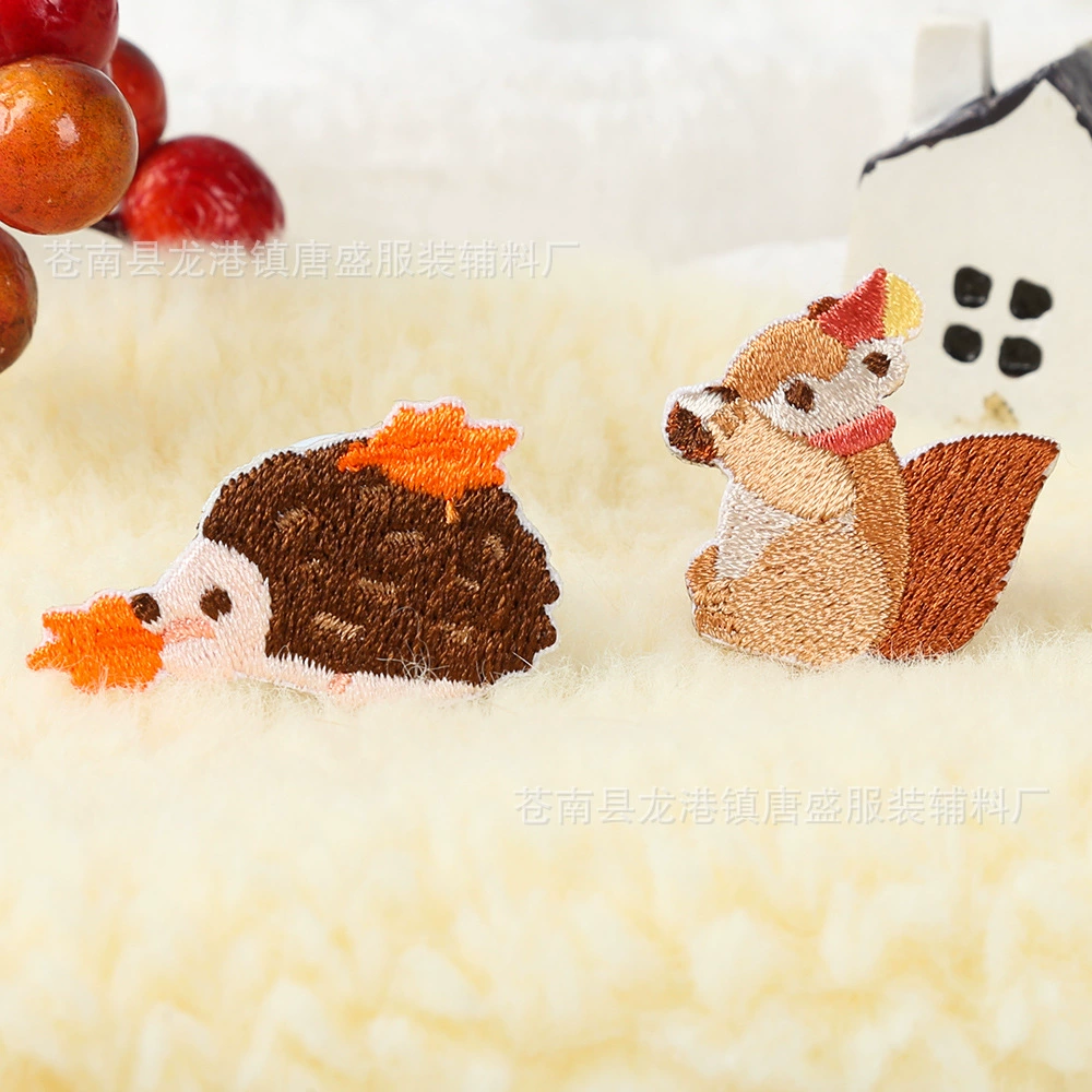 Mijing оригинальная слегка Осенняя наклейка с вышивкой для мобильного телефона Ipad школьный рюкзак самоклеящееся украшение переключатель сумка для хранения наклейка