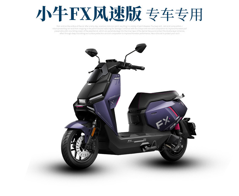 Suitable for 2025 Niu Fx Wind Speed Edition Thickened Wire Loop Foot Mats, New Niu Fx Electric Vehicle Modification Accessories