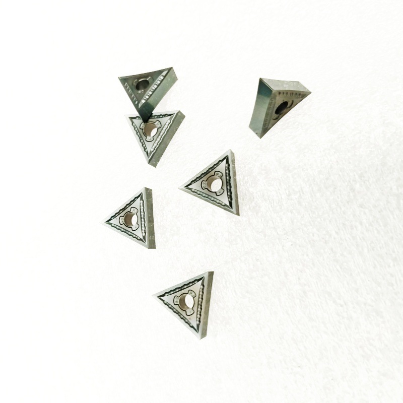 硬质合金 三角车削外圆刀片 TNGG160402-PJ  数控车刀 加工高硬钢