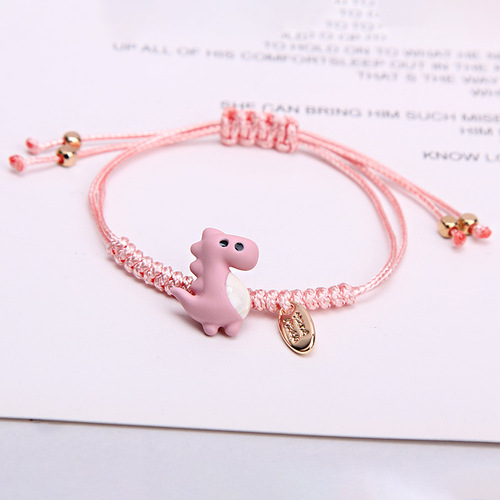 Simple and Cute Ceramic Cat Bracelet for Women, Fresh Student Hand-woven Money Cat Red Rope Bracelet for Women as a Gift