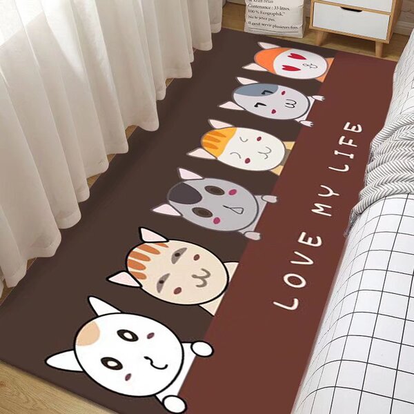 Children's teaching cartoon carpet for home use for living room