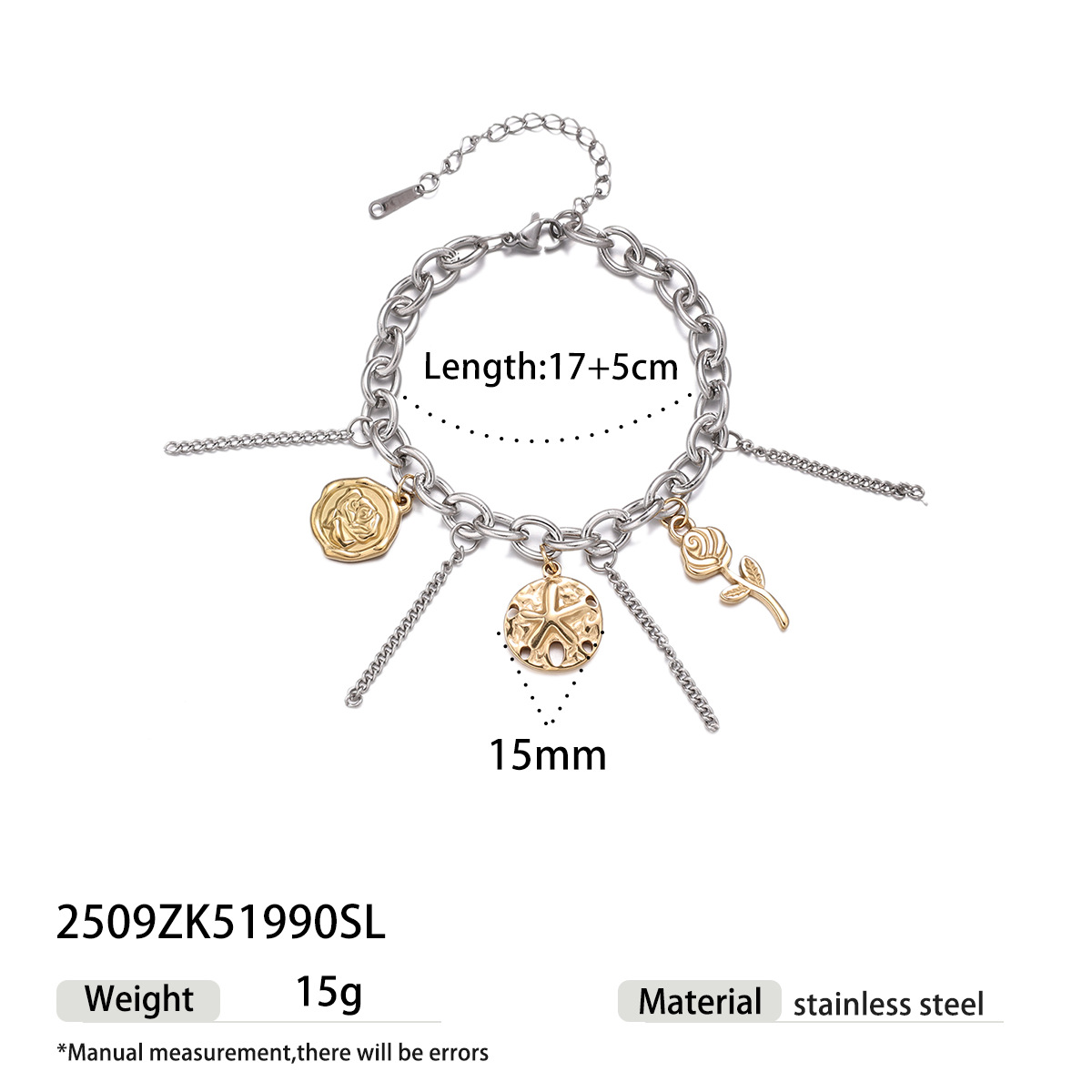 TENA Europa y América collar de acero inoxidable lujo ligero nicho oro y plata de dos colores mar playa viento conjunto de joyas productos de venta calientes