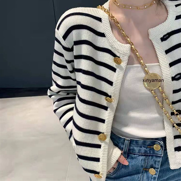 Вязаный осенний кардиган, короткая кофточка, куртка, стиль Chanel, французский стиль, свободный крой