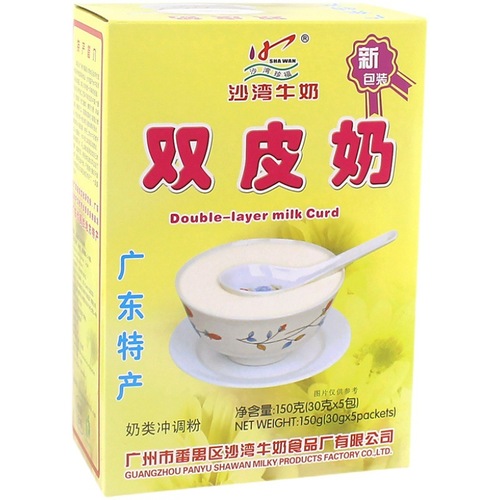 Shawan Zhenfu Double Skin Milk Guangdong Specialty Milk Powder Instant Leisure Drink Shawan Milk Dessert