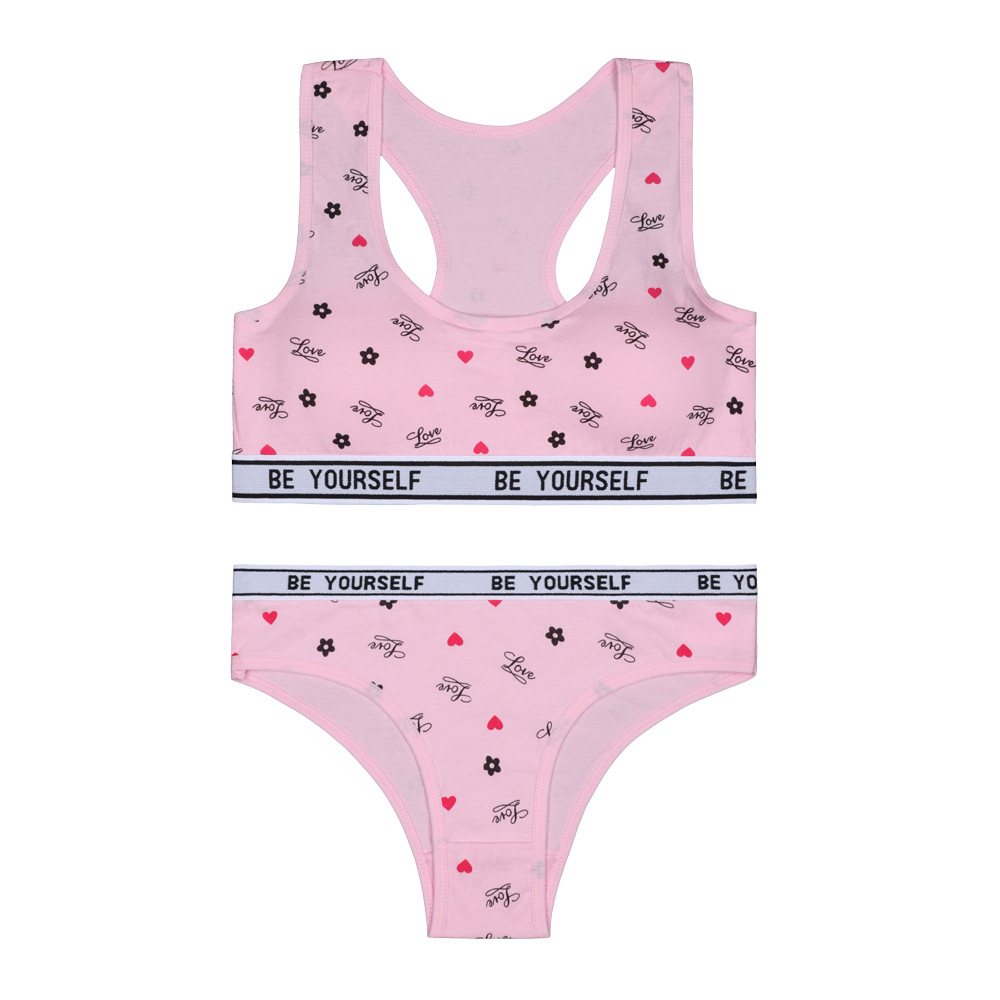 Ropa interior para niñas 10-14 años, período de desarrollo, sujetador, chaleco, deportes, correr, copa fija a prueba de golpes, chaleco a prueba de golpes, niño grande