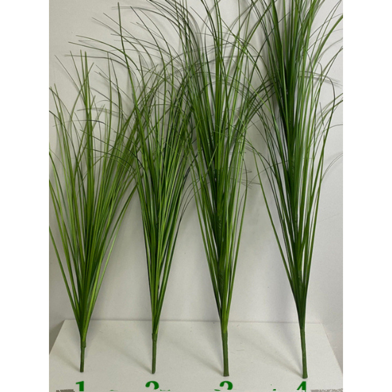 仿真草家居装饰造景芦苇洋葱狗尾草单支酒店园林景观软装落地批发