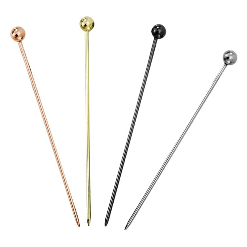 304 Нержавеющая Сталь Фруктовые Иглы Творческий Фруктовый Знак Коктейль Знак Фруктовая Вилка Бармен Декоративный Знак