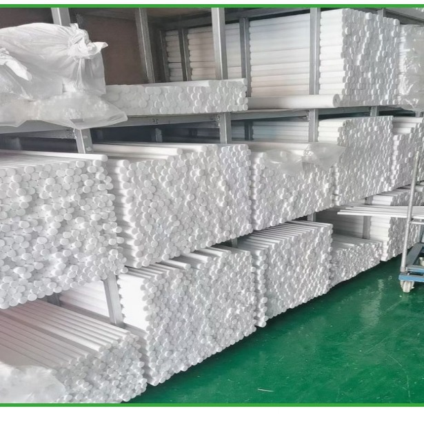 聚乙烯四氟板铁氟龙特富龙棒加工黑白色pfte防静电材料