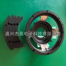 浙江廠家橡膠喇叭墊邊黑色圓形橡膠喇叭壓邊喇叭盤架密封減震墊邊