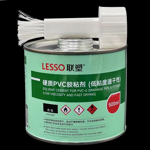 Lesso PVC drainage glue 100ml water supply glue drinking water adhesive 500g drainage pipe glue