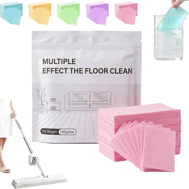 Floor Cleaning Tablets with Multiple Functions, Floor Cleaner That Dissolves Deep Cleaning Solution for Hardwood Floors and Tiles Floor Cleaning Tablets with Multiple Functions, Floor Cleaner That Dissolves Deep Cleaning Solution for Hardwood Floors and Tiles