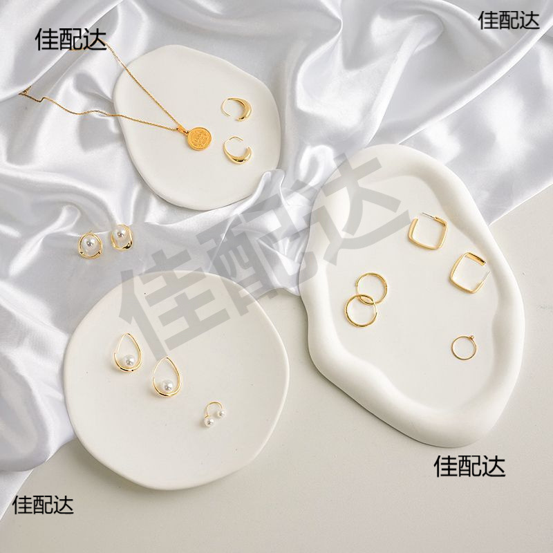 Jewelry Tray Plaster Photo Props Ins Style Photo Props Cloud Jewelry Nail Art Necklace Storage Display Stand