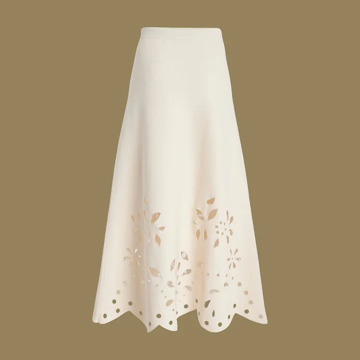 GraceChic 2025 European And American Swimwear New Solid Color Laser Hollow High-End Swimsuit Set For Women Cross-Border Hot Item_voghion.com