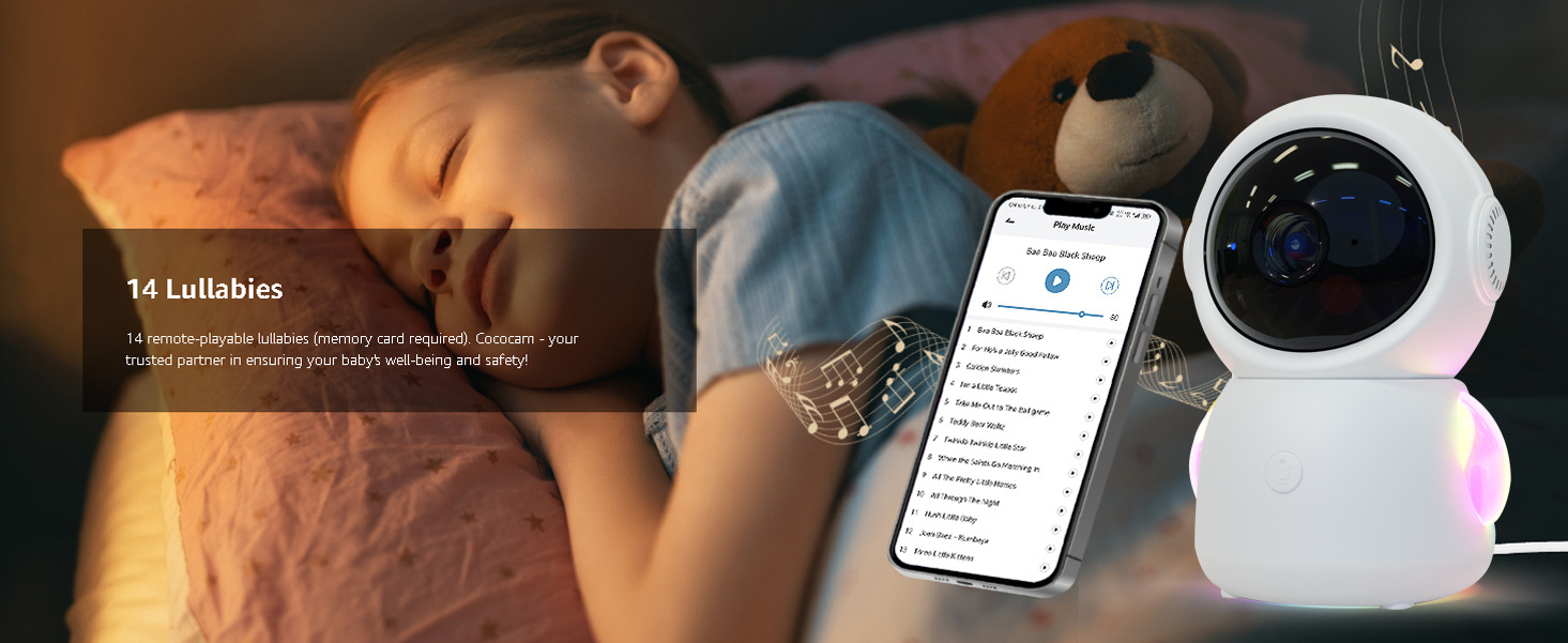 婴儿监控摄像头