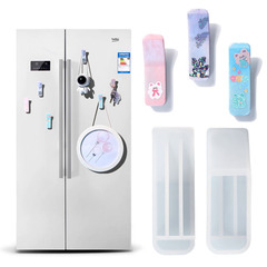 Delightful Crystal Droplet Mold Fridge Hook Silicone Mold Invisible Nail Rack Kitchen Hole-Free Hook