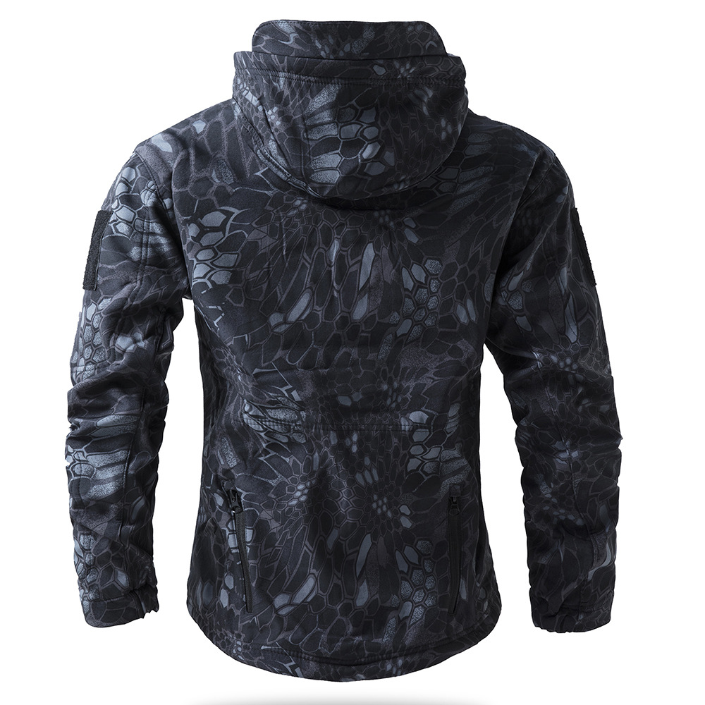 Men's 3-in-1 Breathable Windproof Camouflage Outdoor Jacket_voghion.com