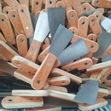 加厚铲子木柄油灰刀刮腻子填缝清洁铲刀多用途刮刀批刀油漆工具