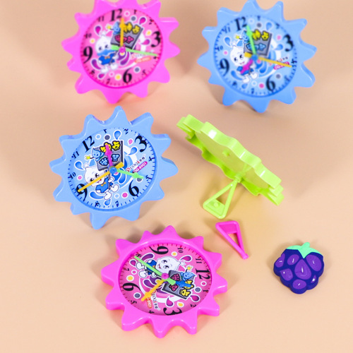 Direct selling educational early education time learning device Kindergarten time recognition teaching aids Children's learning clock model batch