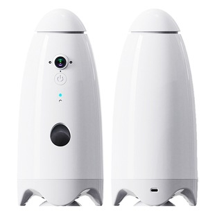 Intelligent Eating Fun Interacting Toy APP Remote Control Rotation Visual Monitoring Pet Dynamic Eating Entertainment