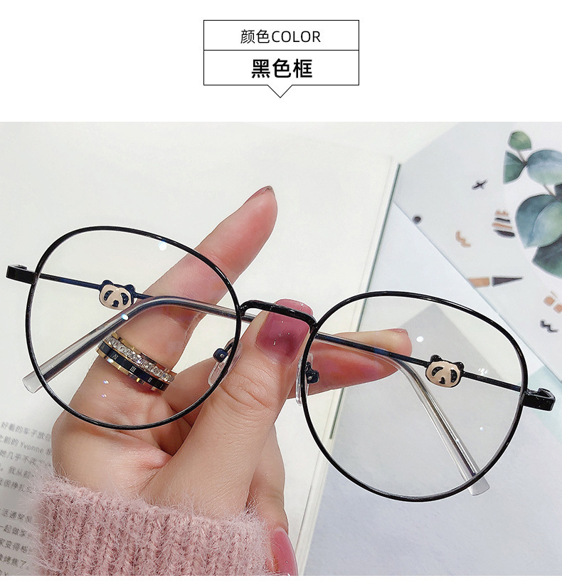 Xiaodongshu misma luz anti-azul gafas mujer Net Rojo Oso de moda joyería estudiante terminado miopía gafas de fábrica al por mayor