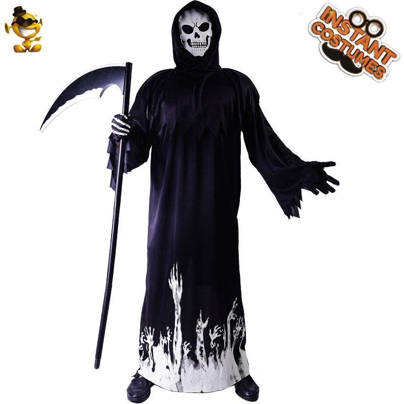 Amazon Halloween traje adulto hombres hoz luminosa etapa partido monstruo traje Cosplay