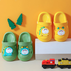 Children's Slippers Summer Cave Shoes New Home Use Cartoon Cute Croc Shoes Beach Soft Sole Men's and Women's Children's Sandals